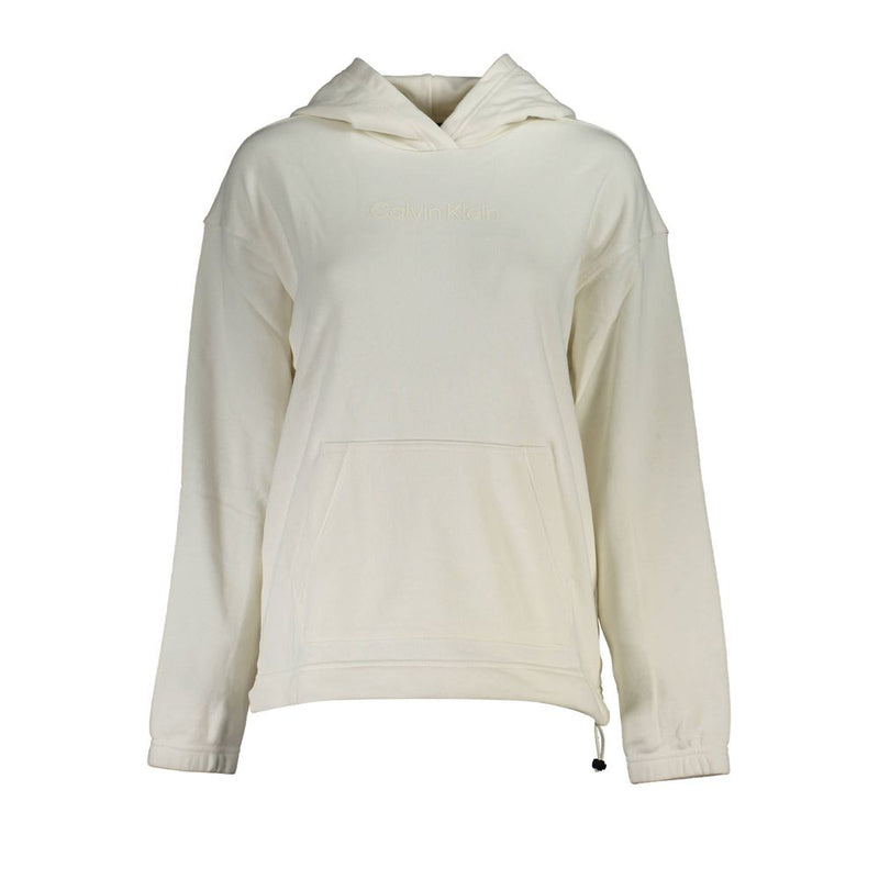 Calvin Klein White Cotton Women Sweater - Chic & Comfortable