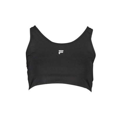 Fila Zwarte Polyester Sportbeha voor Dames