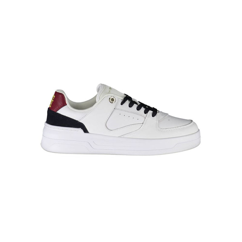Tommy Hilfiger White Leather Women Sneaker - Éco-Responsable et Chic