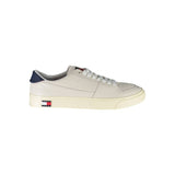 Tommy Hilfiger White Leather Men Sneaker - Élégant et Écologique