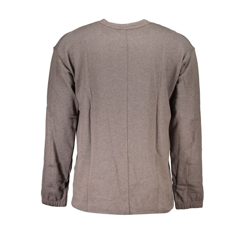 Pull en coton brun pour homme Calvin Klein