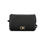Calvin Klein Black Polyester Handbag - Stylish and Functional