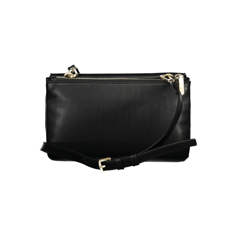 Calvin Klein Black Polyester Handbag - Chic and Practical