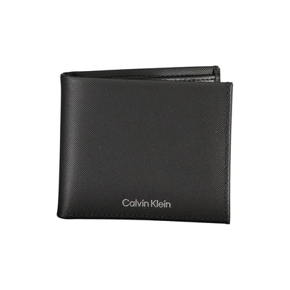 Portefeuille élégant à deux compartiments en cuir Calvin Klein