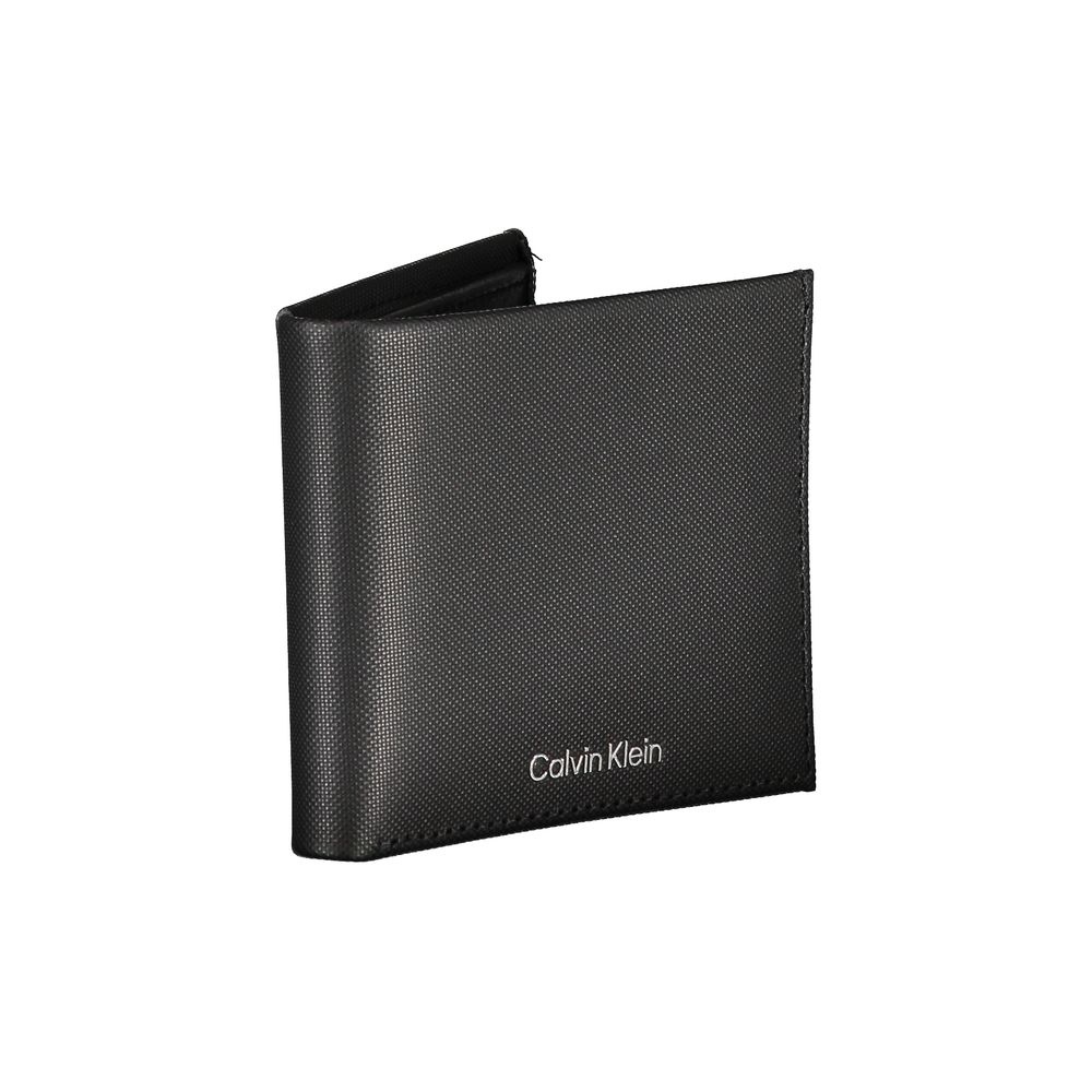 Portefeuille élégant à deux compartiments en cuir Calvin Klein