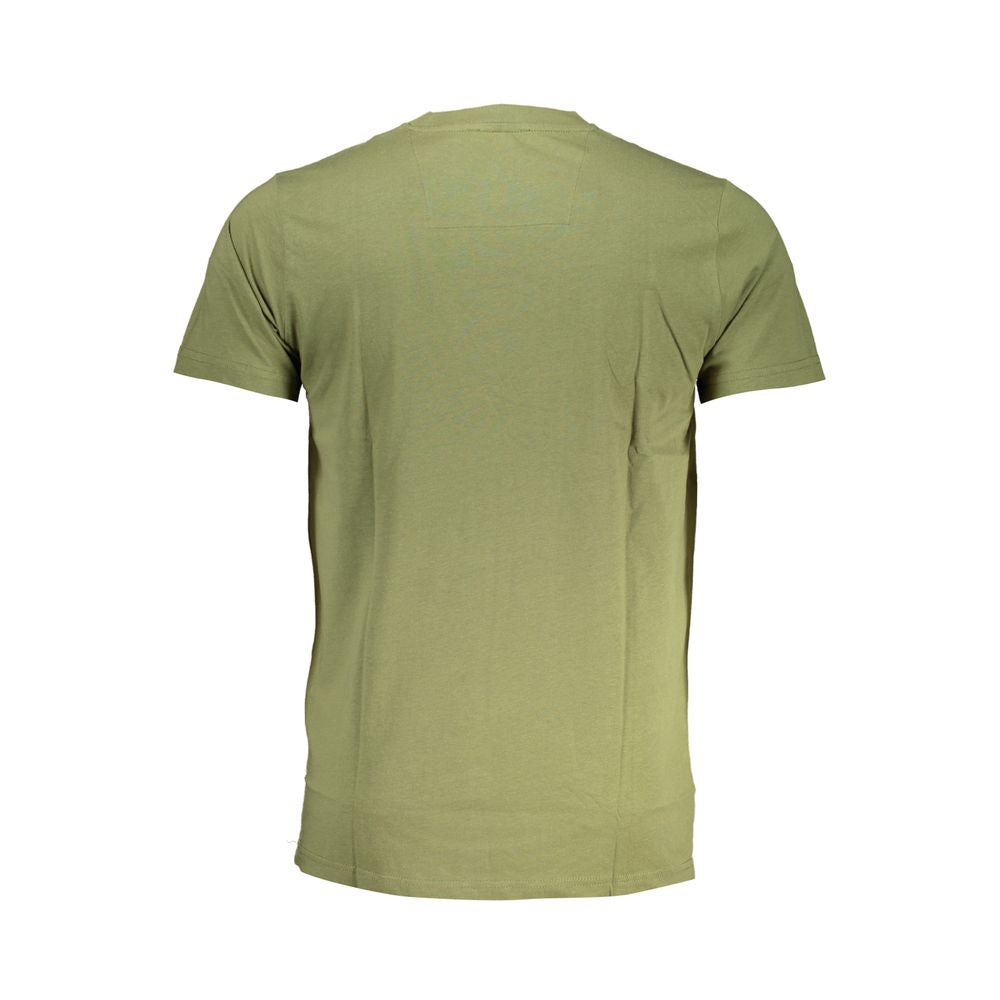 T-shirt en coton vert Cavalli Class