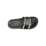 Fila Black Polyethylene Sandal - Morro Bay Logo Design