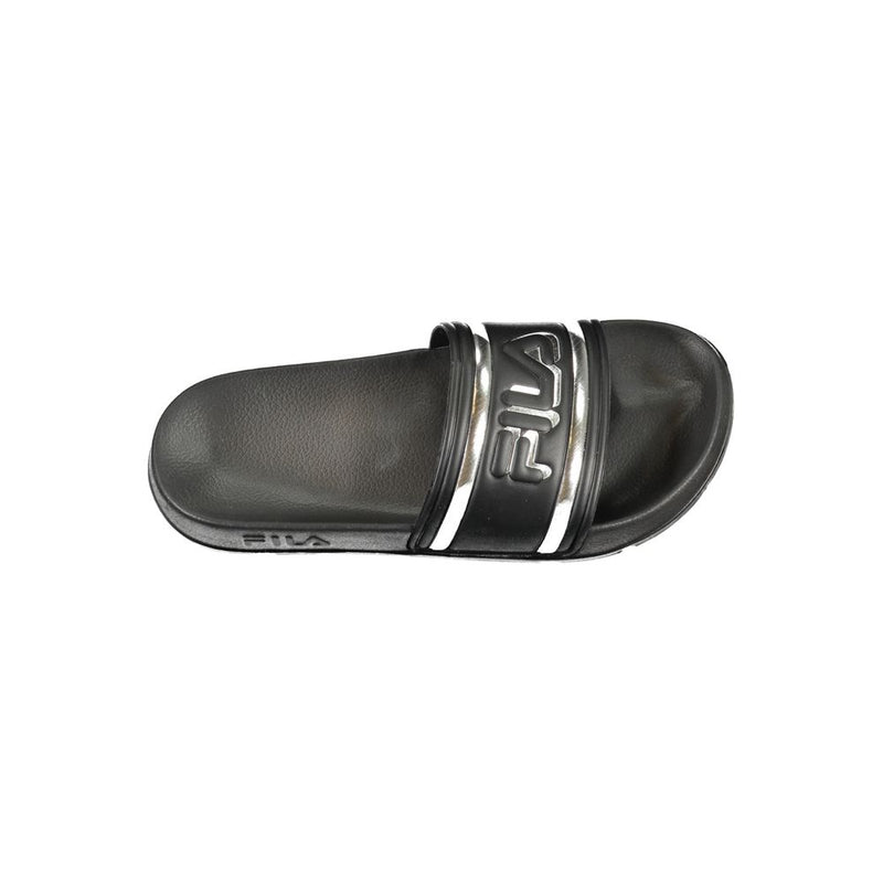 Fila Black Polyethylene Sandal - Morro Bay Logo Design