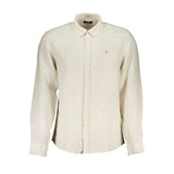 North Sails Beige Linen Men's Shirt - Timeless Style