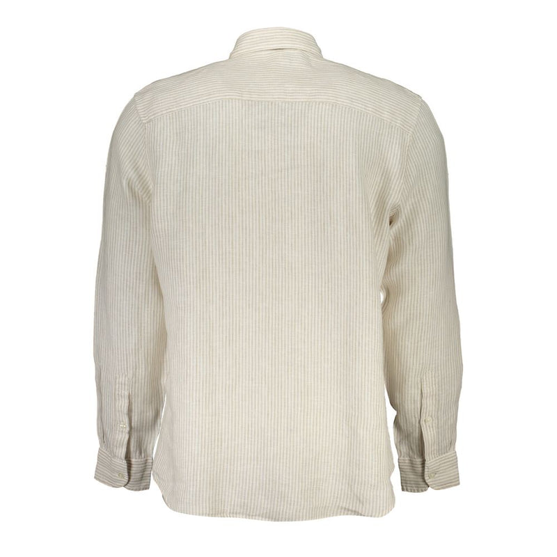 North Sails Beige Linen Men's Shirt - Timeless Style