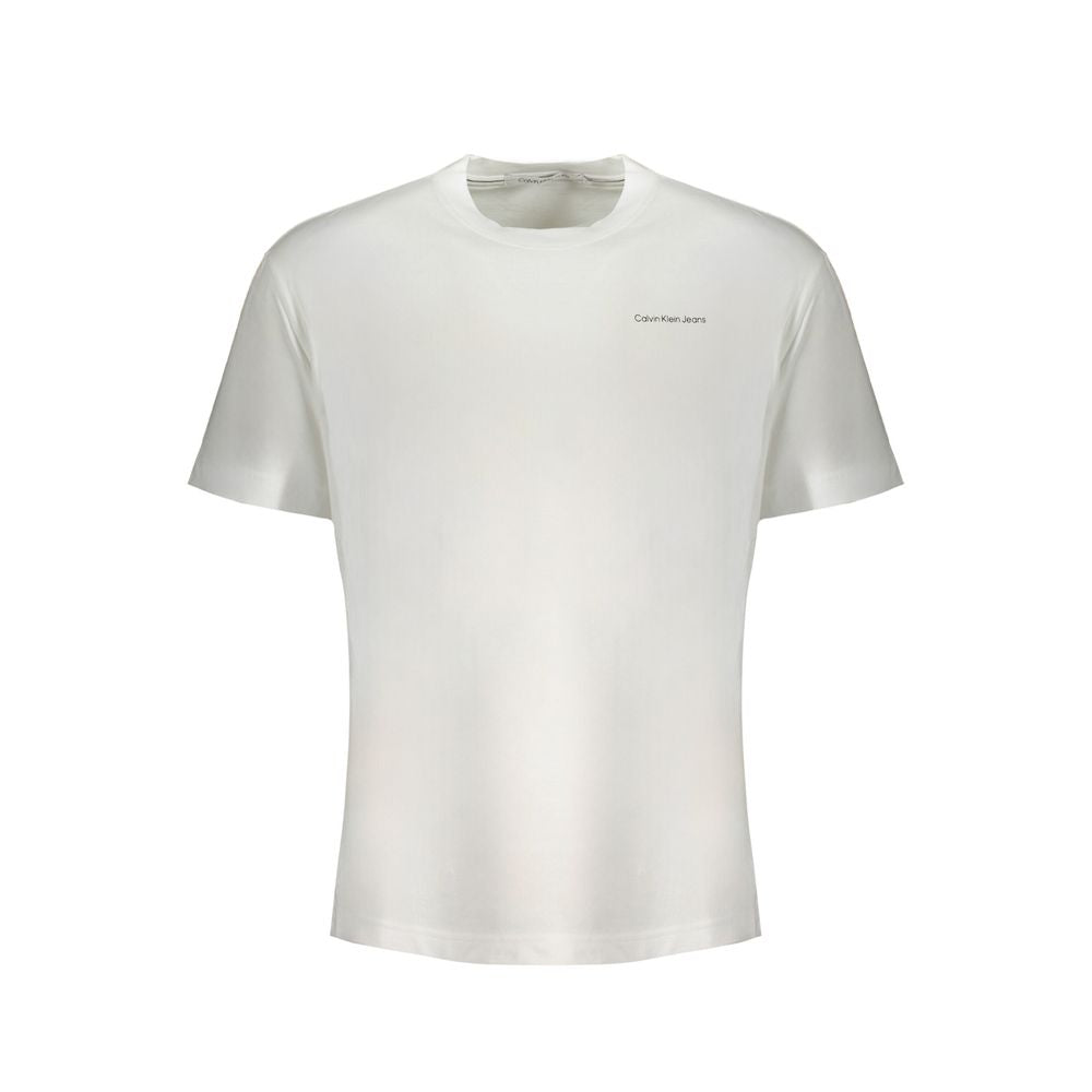 T-shirt blanc en coton Calvin Klein