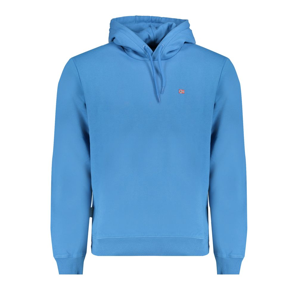 Pull en coton bleu Napapijri pour homme