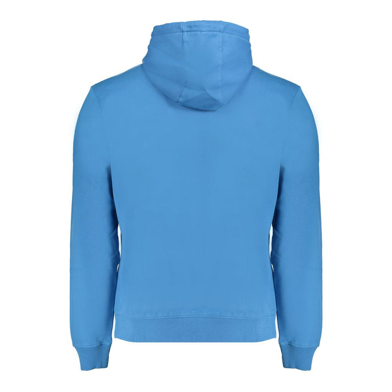 Napapijri Blue Cotton Men Sweater