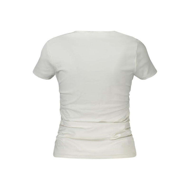 Guess Jeans White Spandex Women T-Shirt - Comfortable & Stylish