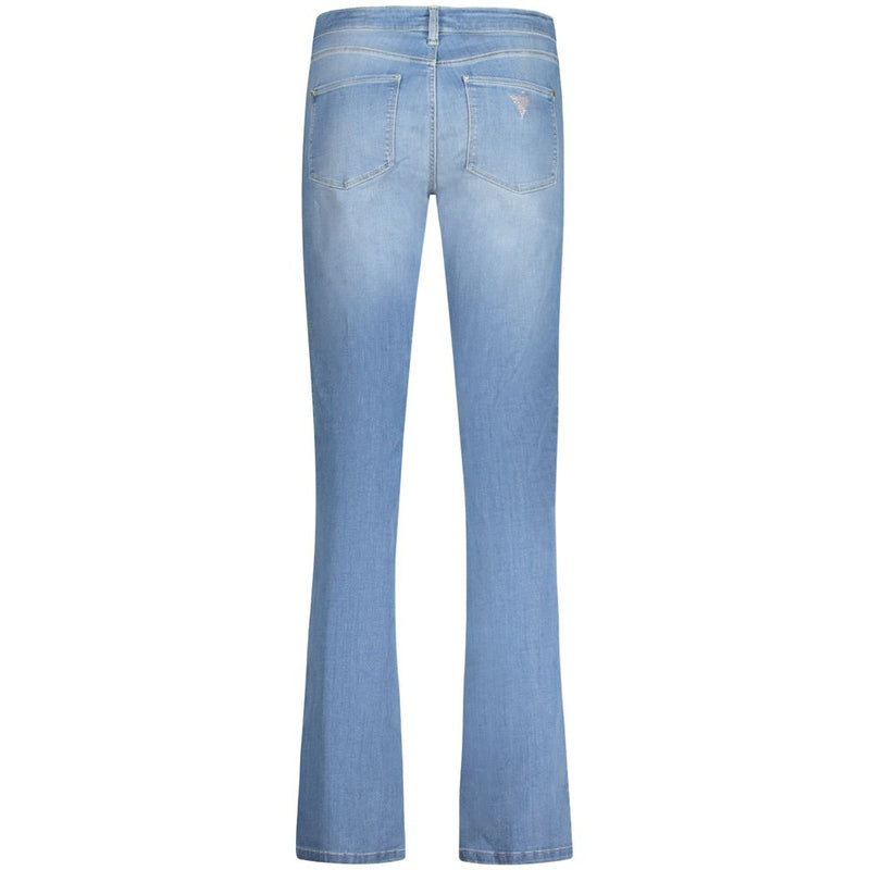 Guess Jeans Blue Cotton Women Jeans - Stylish & Sustainable