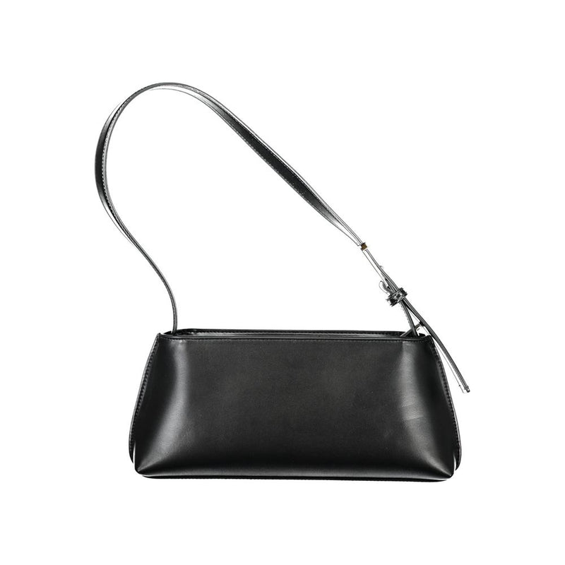 Calvin Klein Black Polyester Women Handbag - Sleek & Sophisticated