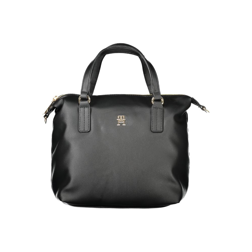 Sac à main Tommy Hilfiger en polyester noir pour femme