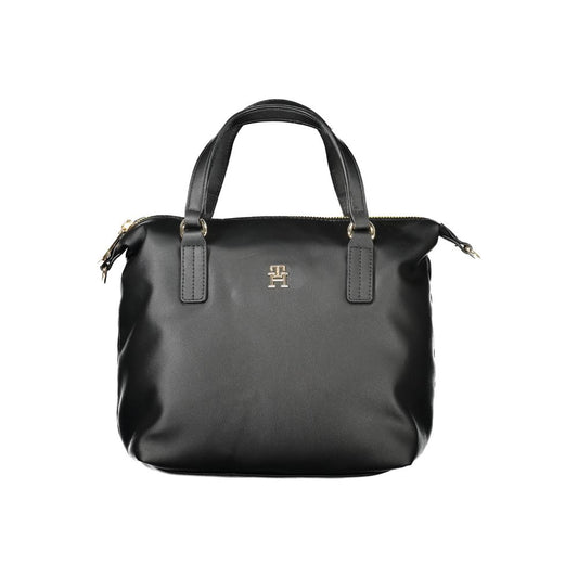 Sac à main Tommy Hilfiger en polyester noir pour femme