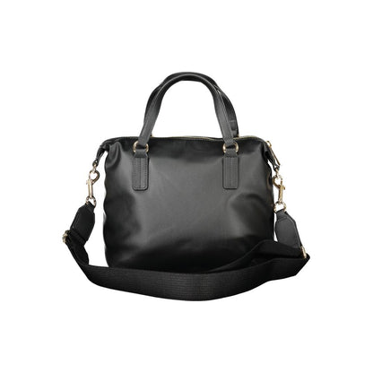 Sac à main Tommy Hilfiger en polyester noir pour femme