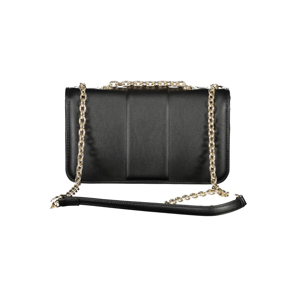 Mario Valentino Black Polyethylene Handbag - Chic Women's Accessory
