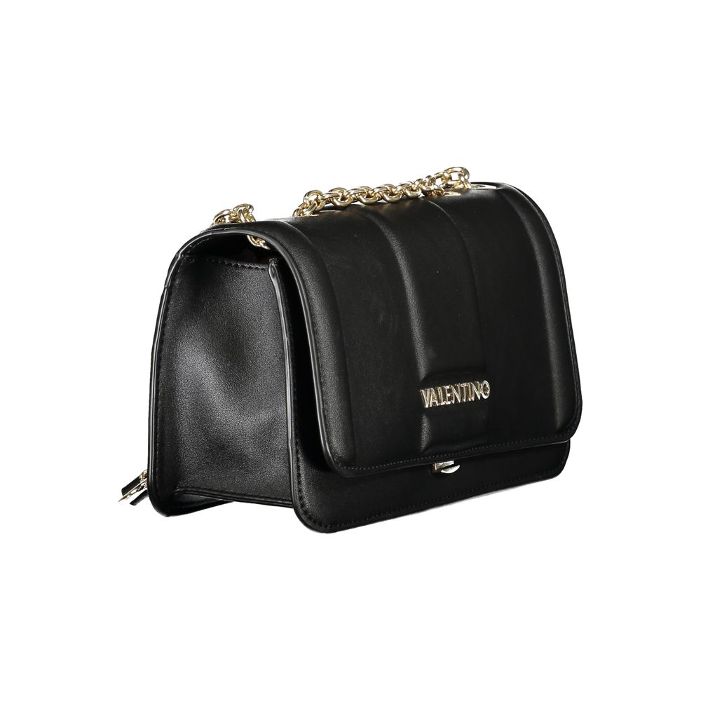 Mario Valentino Black Polyethylene Handbag - Chic Women's Accessory