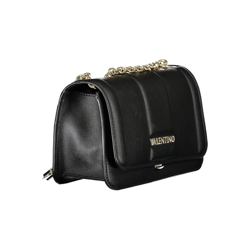 Mario Valentino Black Polyethylene Handbag - Chic Women's Accessory