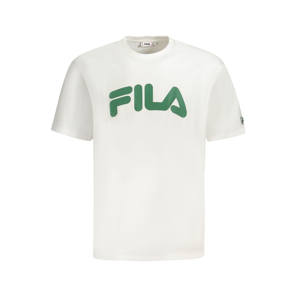 T-shirt homme en coton blanc Fila
