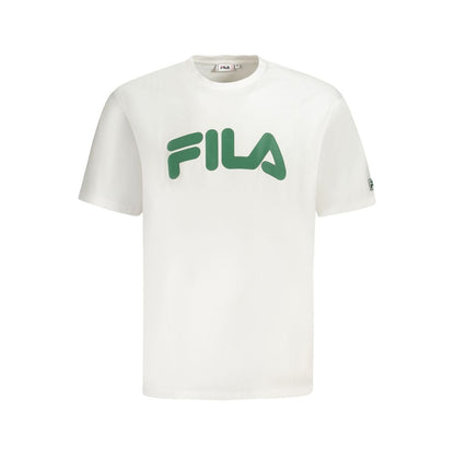 T-shirt homme en coton blanc Fila