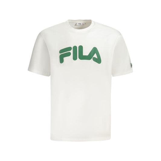 T-shirt homme en coton blanc Fila