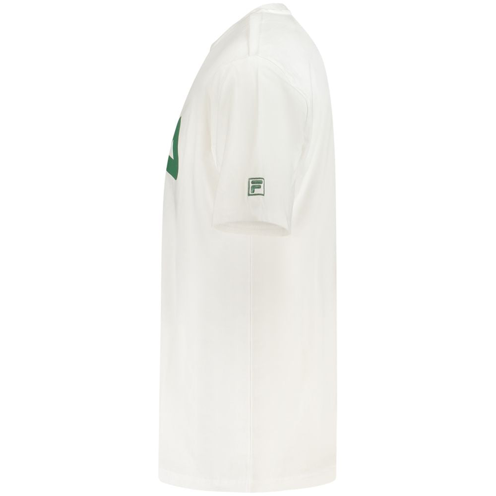 T-shirt homme en coton blanc Fila