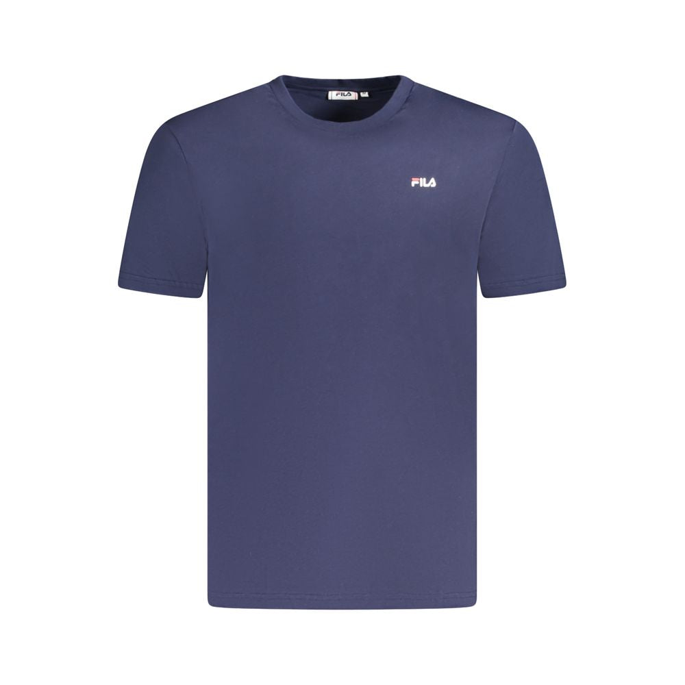 T-shirt homme en coton bleu Fila
