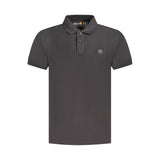 Polo homme en coton noir Timberland