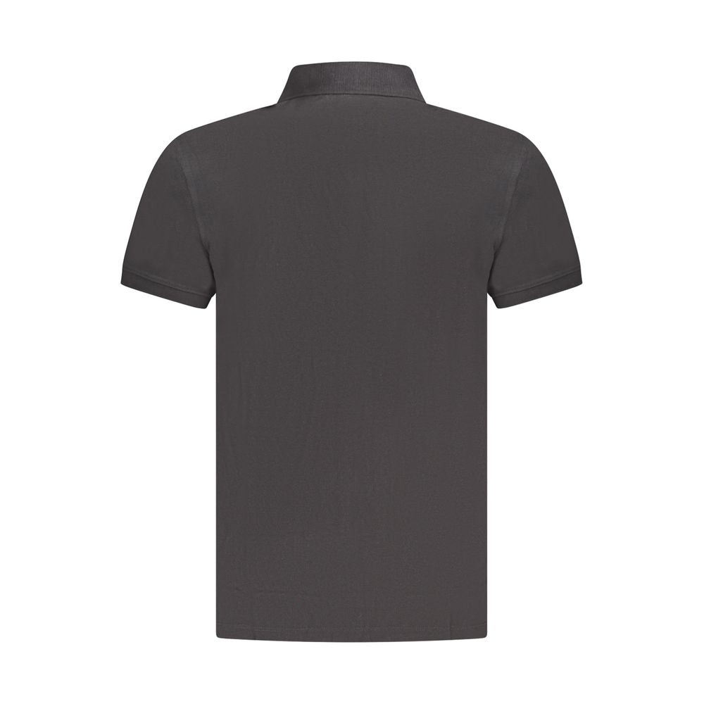 Polo homme en coton noir Timberland