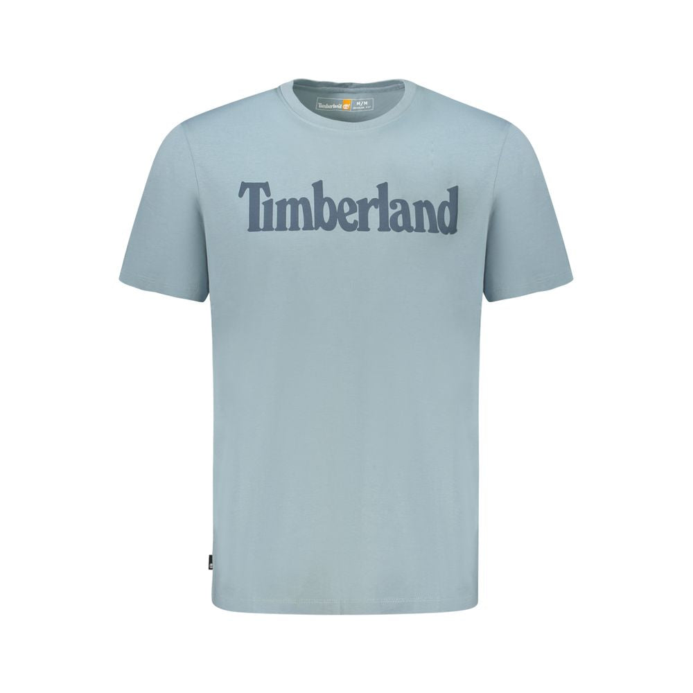 T-shirt homme en coton bio bleu clair Timberland