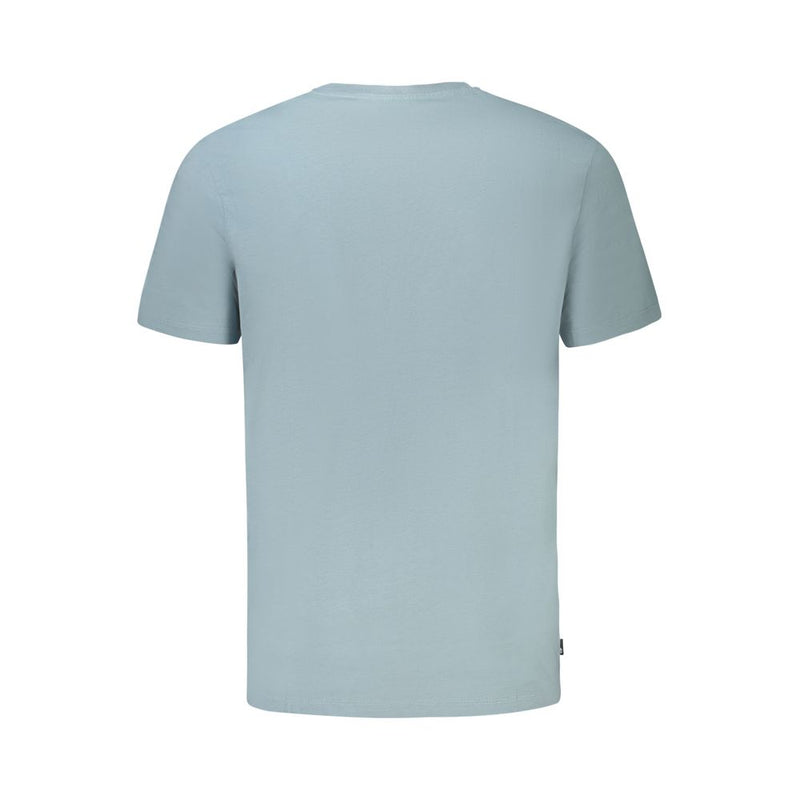Timberland Light Blue Organic Cotton Men T-Shirt
