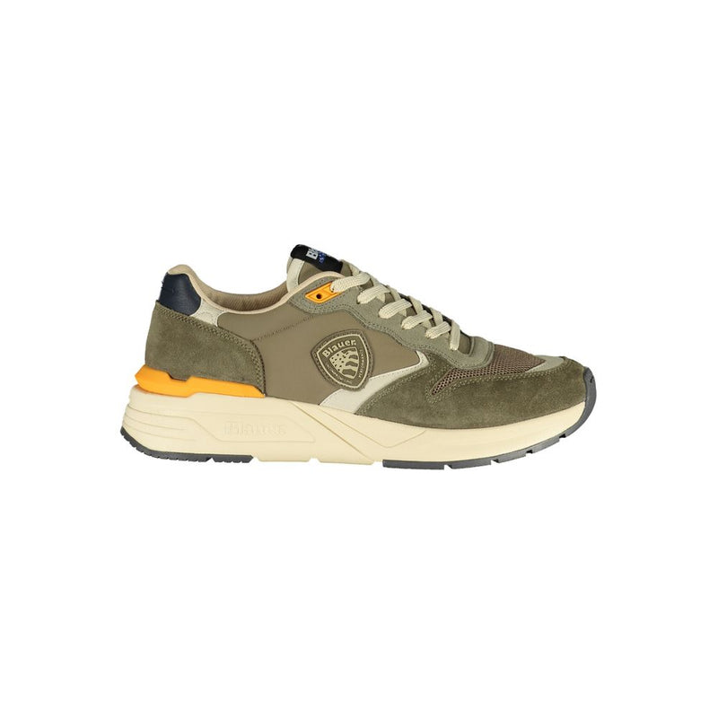 Blauer Green Polyester Men Sneaker - Stylish & Durable