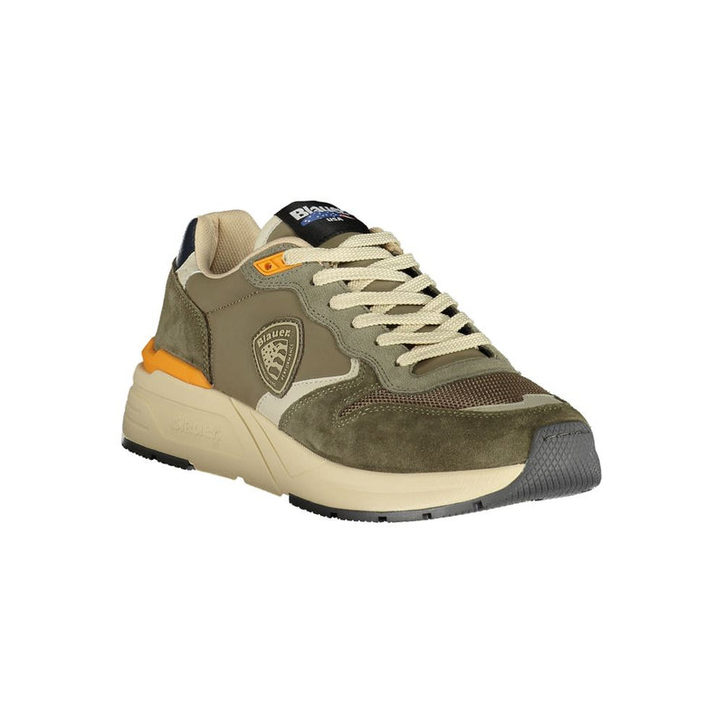 Blauer Green Polyester Men Sneaker - Stylish & Durable