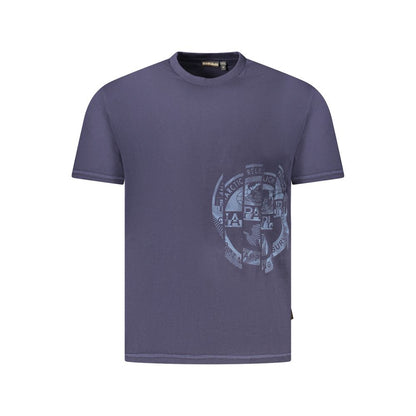 Napapijri Blauw Katoenen Heren T-Shirt