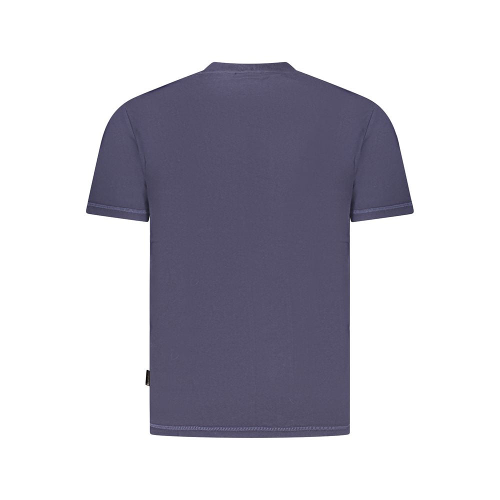 T-shirt homme en coton bleu Napapijri