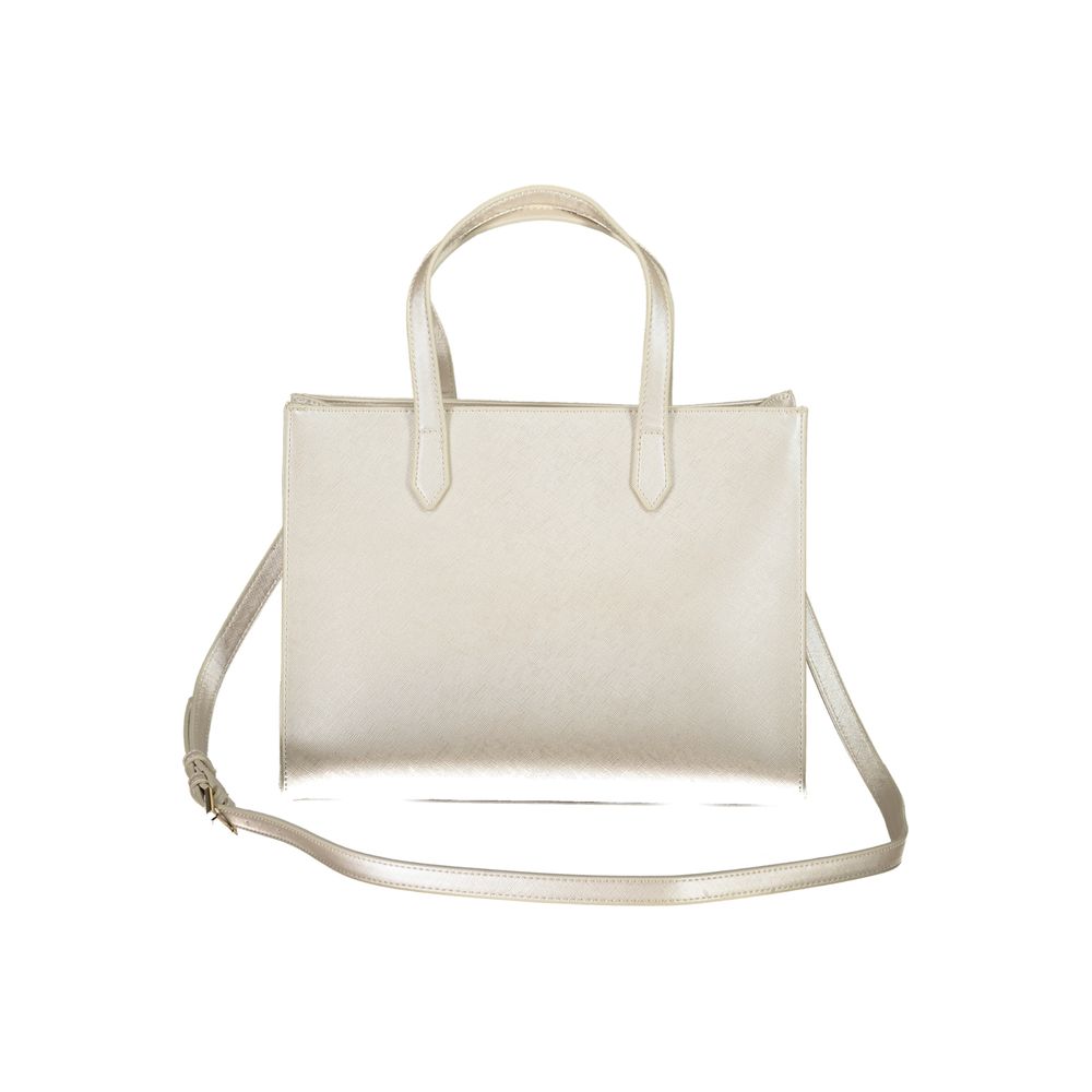 Mario Valentino Gray Polyethylene Handbag for Women