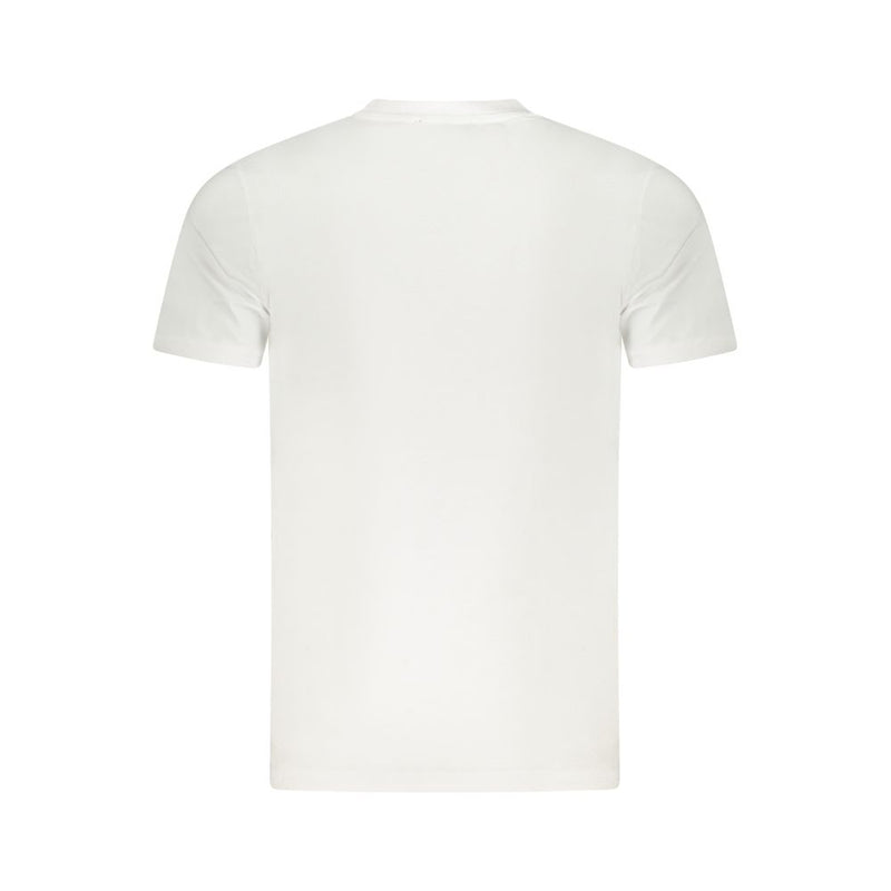 T-shirt homme en coton blanc Cavalli Class