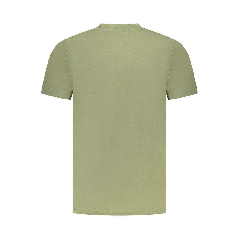 Cavalli Class Groen Katoenen Heren T-Shirt