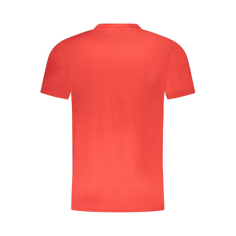 Cavalli Class Rood Katoenen Heren T-Shirt
