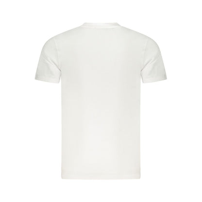 T-shirt en coton blanc Cavalli Class