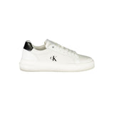 Calvin Klein White Leather Women Sneaker - Chic & Comfortable
