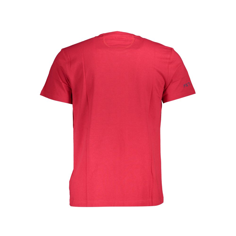 T-shirt La Martina en coton rouge pour homme