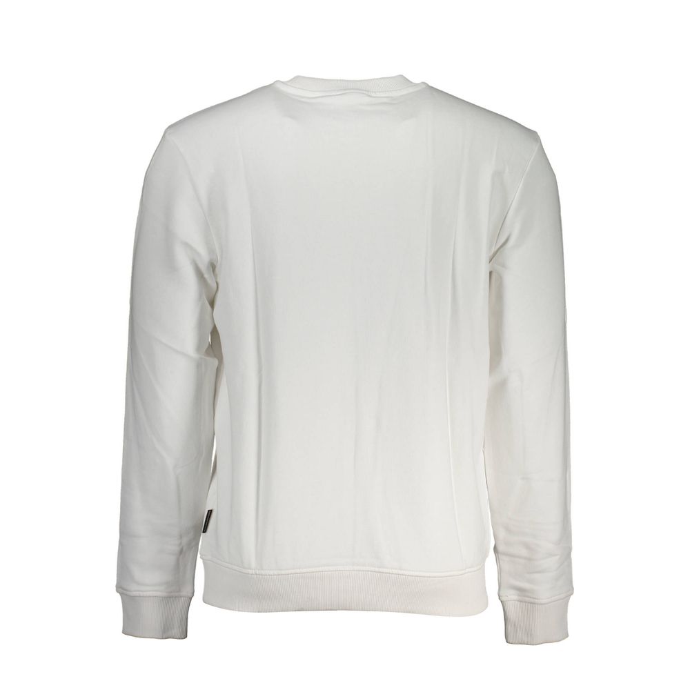 Pull en coton blanc Napapijri pour homme