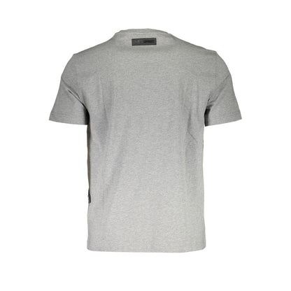 T-shirt homme en coton brun Plein Sport