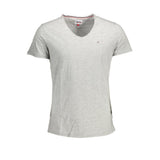 T-shirt homme en coton marron Tommy Hilfiger