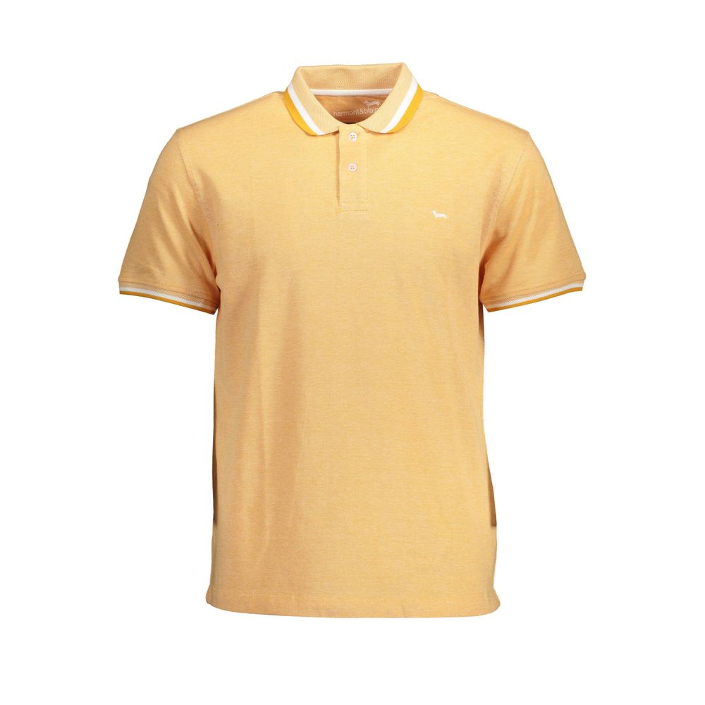 Polo homme Harmont &amp; Blaine en coton orange